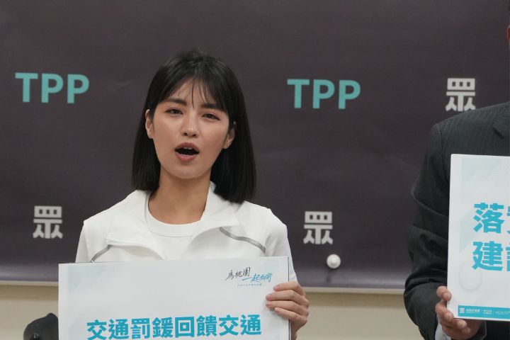 民眾黨桃園區 議員參選人徐千晴。圖/記者呂烱昌攝