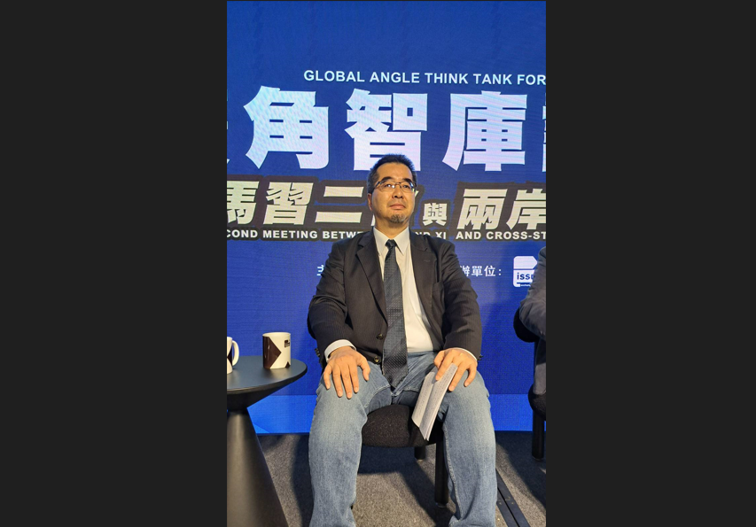 馬英九基金會執行長蕭旭岑13日表示，蔡英文區分「中國人、台灣人」的作法，已讓國民黨不敢承認自己是中國人。圖/宋秉忠攝