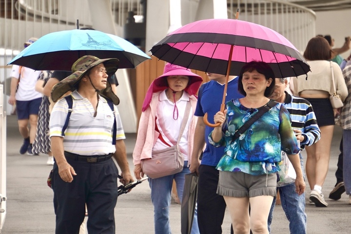 今起連續6天受鋒面影響，各地天氣不穩定。圖/取自中央社