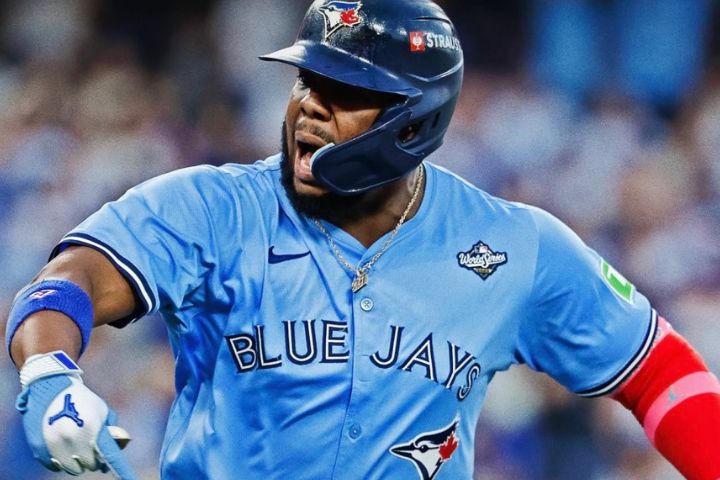 強打小葛雷諾成了藍鳥扳平道奇的大功臣。圖/取自mlb IG