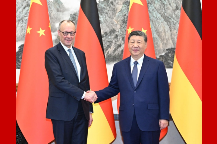 梅爾茨與習近平會談：任何「統一」的努力必須和平進行　翁履中指歐洲在美中夾縫重塑戰略