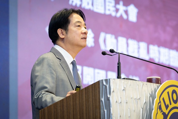總統賴清德29日發表「團結國家十講」第三講，表示台灣並未派員參加制憲過程，被指出是明顯的錯誤。圖/總統府提供