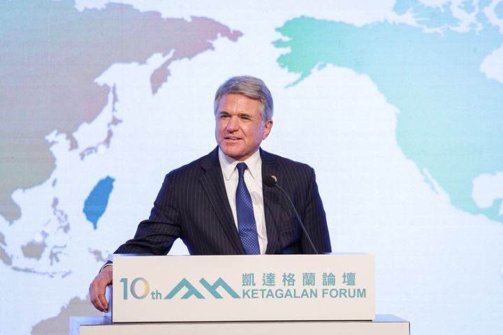 「凱達格蘭論壇：2026印太安全對話」4日在台北君悅酒店舉行，邀請美國聯邦眾院外交委員會榮譽主席麥考爾進行開幕專題演講。圖/中央社