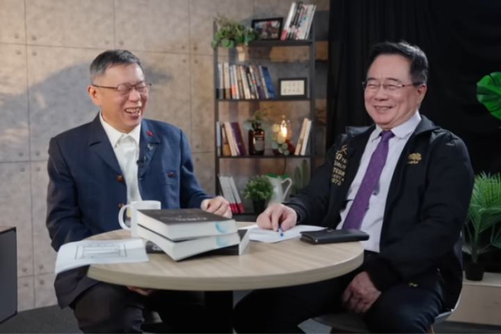 土城學長學弟合體！柯文哲批「沈慶京對他微笑也成證據」　蔡正元：讓你社會性死亡