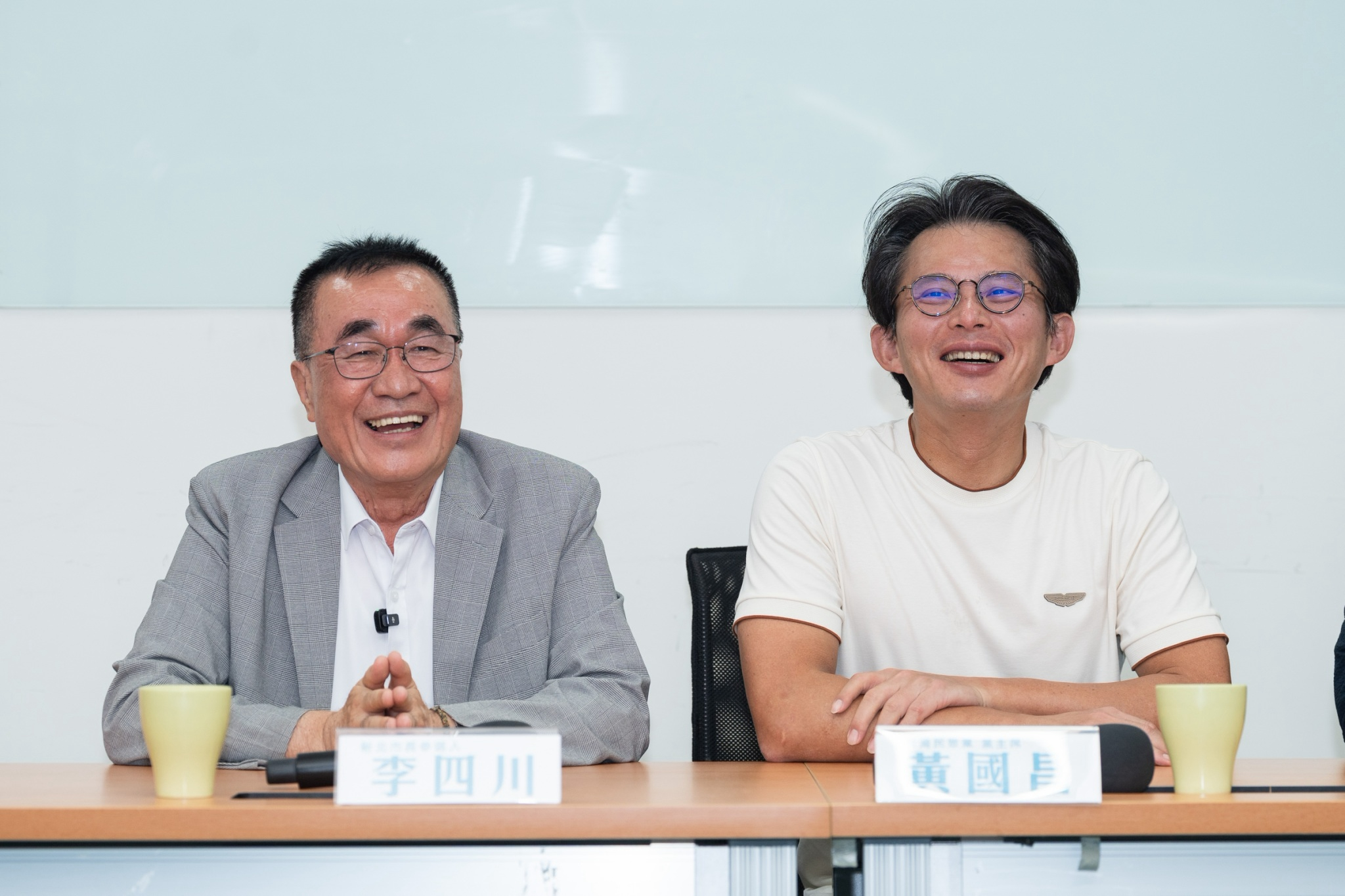 李四川拜會藍白黨團互動熱絡　駁斥「不設競選總部」之說：勿斷章取義