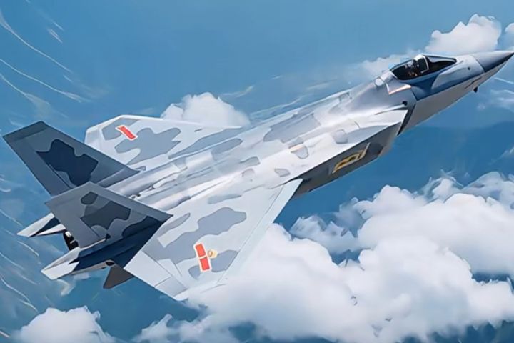 大陸殲-20隱形戰機擁具有作戰半徑遠、隱身性能和更先進的電子戰能力。圖/取自影片