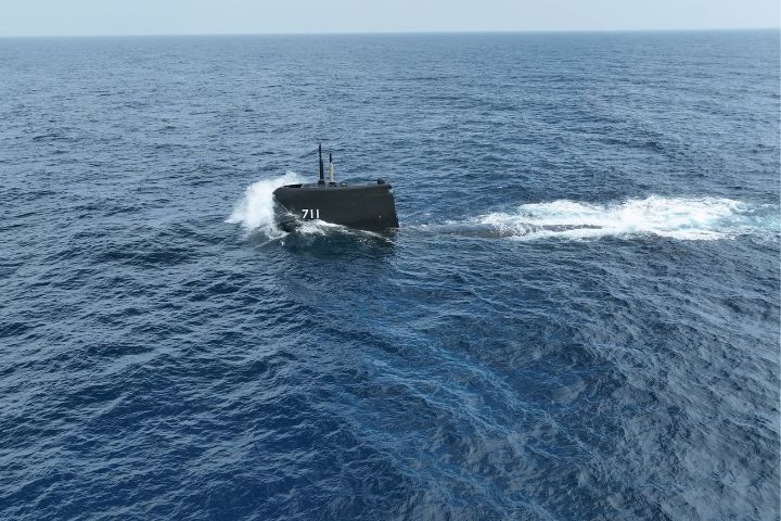 【快訊】「海鯤號」下潛　台船公布畫面證明有絕對戰力