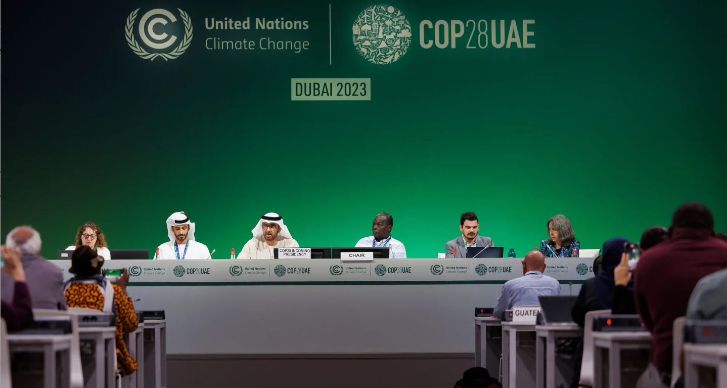 第28屆聯合國氣候變化大會周四在杜拜揭幕。圖/翻攝自COP28官方網站