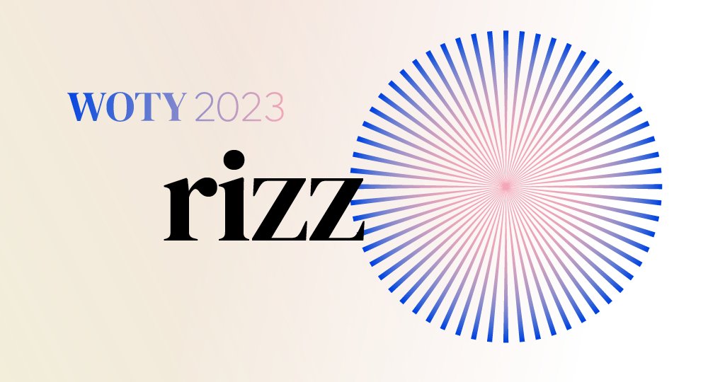 Z世代網路夯字rizz  獲選牛津辭典年度代表字