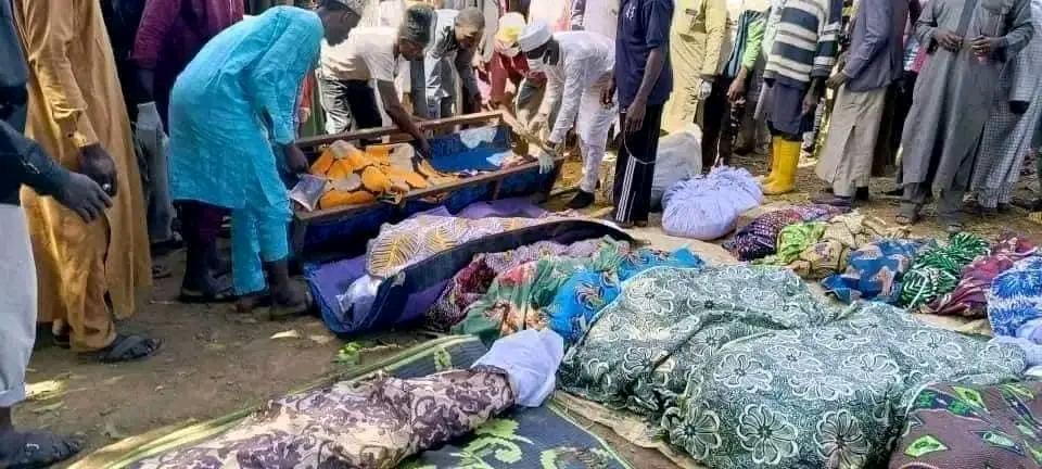 奈及利亞軍方無人機誤炸村莊，至少已120人死亡。圖/取自Faeez Shehu II推特