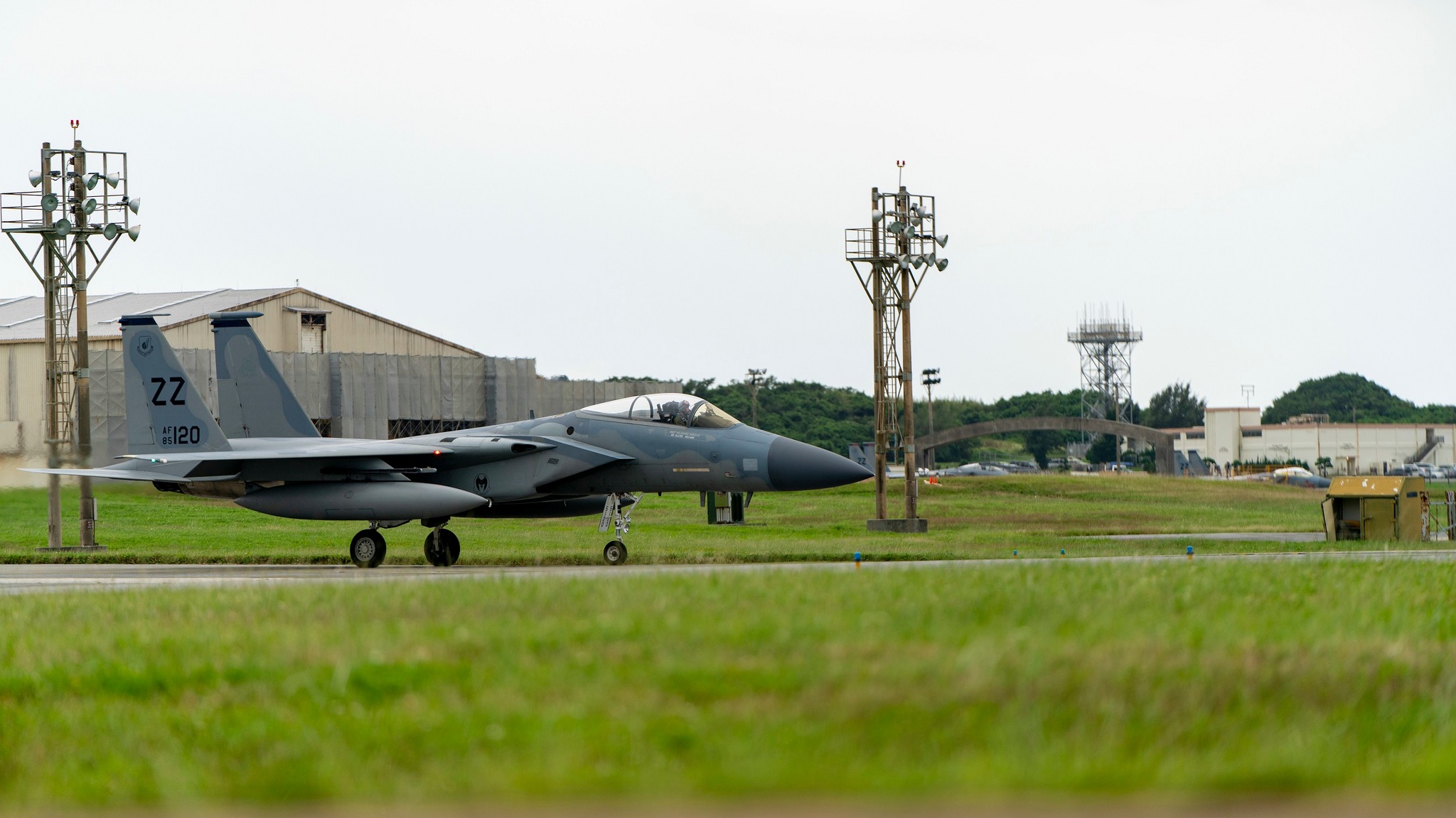 日嘉手納基地駐紮美空軍最大海外作戰部隊   裝備升級