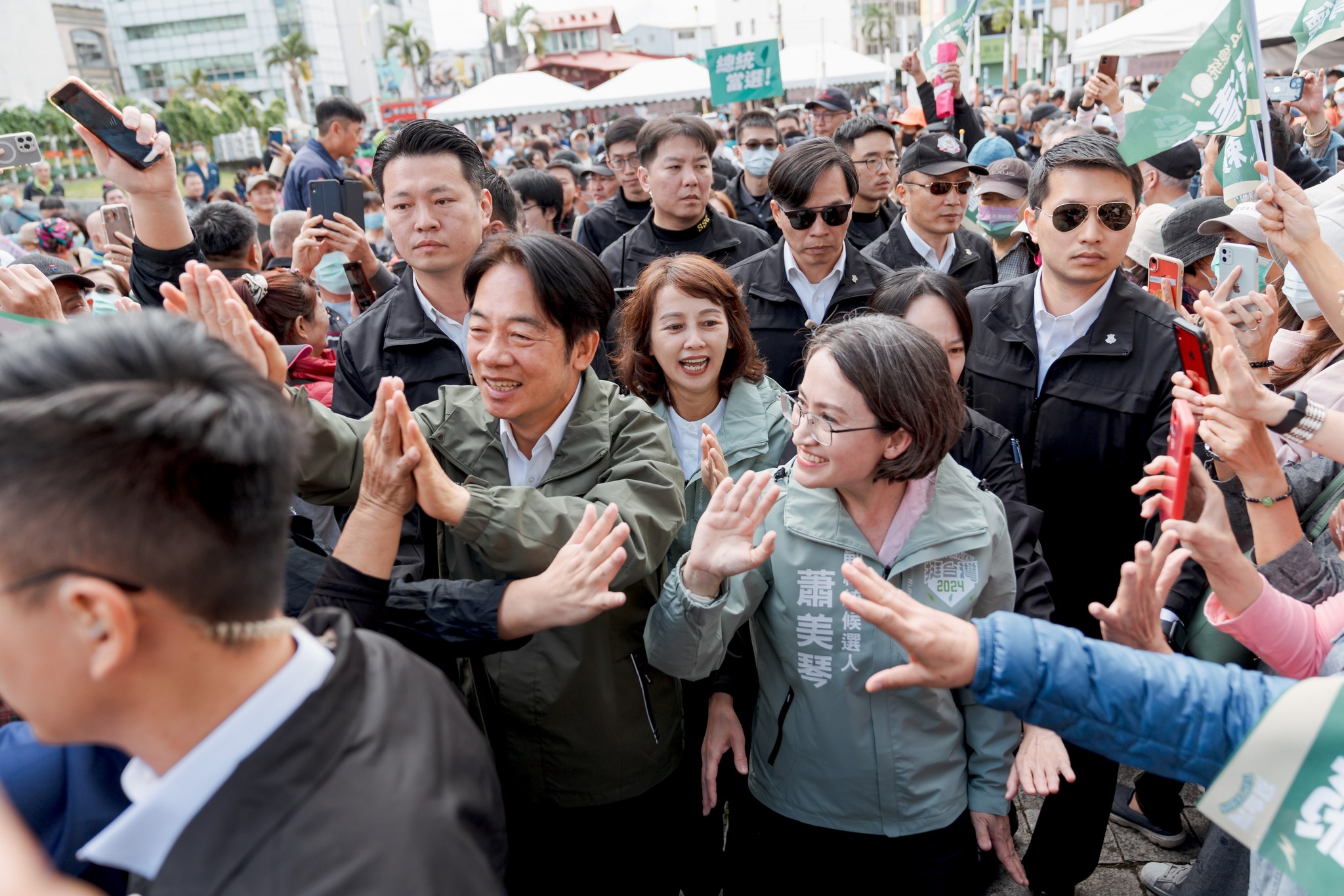 美國學者發文希望民進黨若勝選應考慮凍結台獨黨綱，以保障台海和平。圖/民進黨臉書