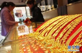 中國大量儲備黃金。圖/取自新華網