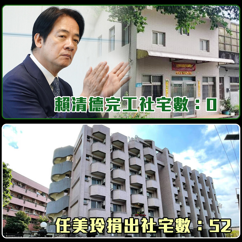 針對「凱旋苑」（下圖）爭議，侯友宜夫人任美玲今發公開信，表明將改為社宅或青年房舍。圖／取自歷史哥澄清號臉書