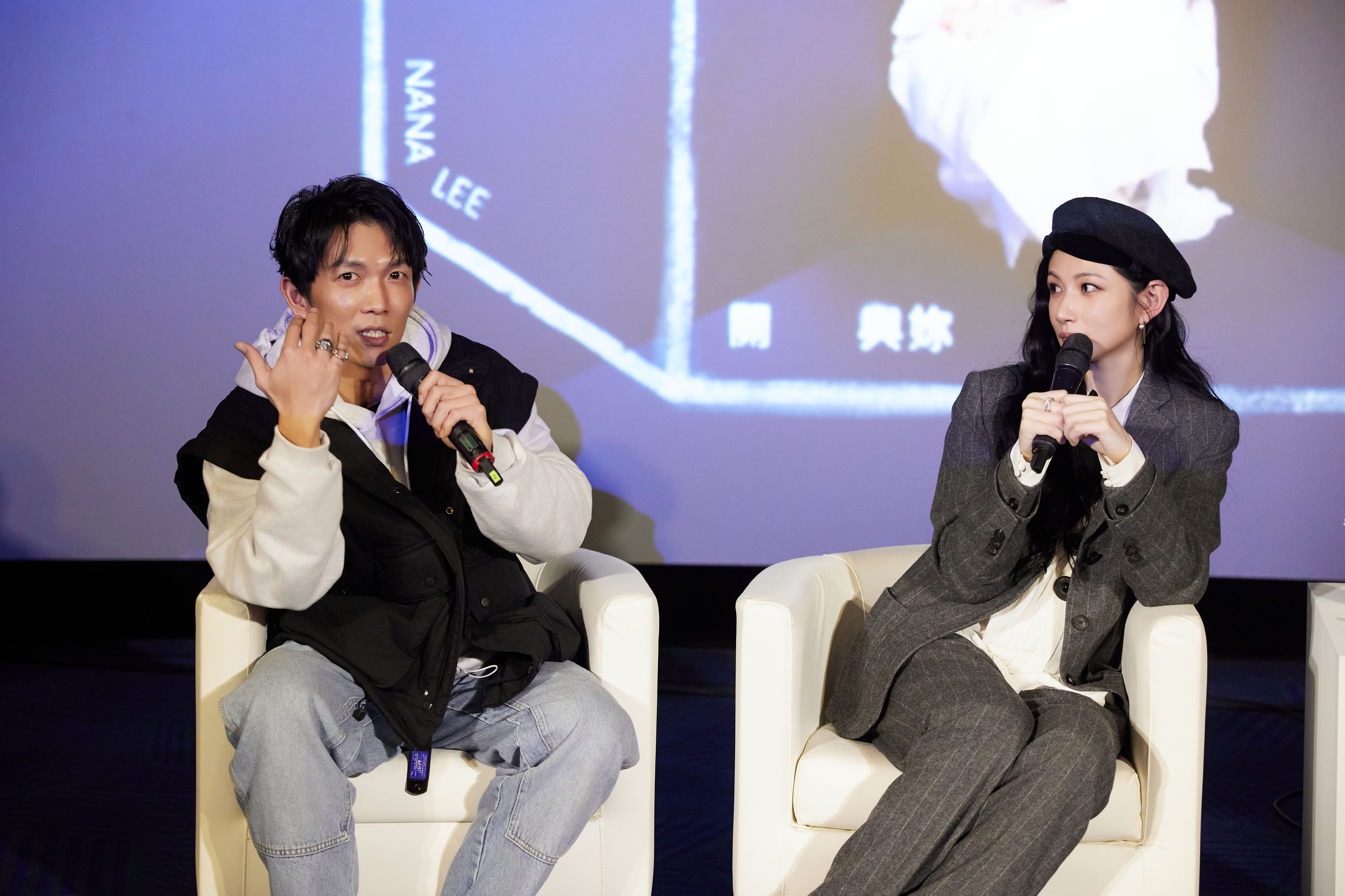 李千娜推出新專輯《關・與妳》，先生黃尚禾到場支持。圖/劇樂蹦娛樂提供