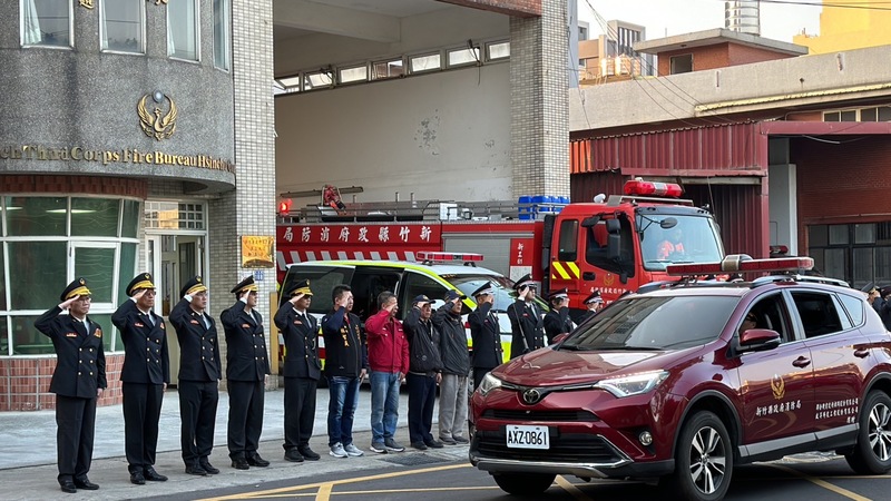 新竹火警分隊長殉職 落網移工認菸蒂亂丟釀禍