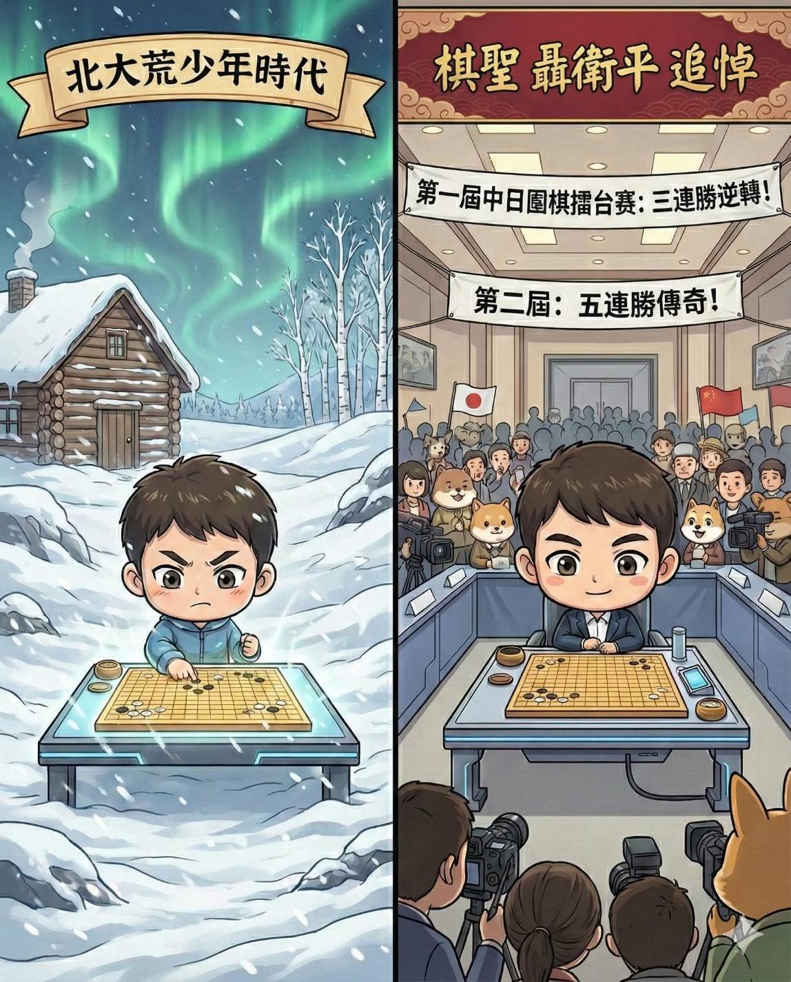 傳播學者杜聖聰指出，在北大荒的磨練造就了「棋聖」聶衛平。圖/取自杜聖聰臉書