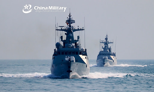 大陸解放軍海軍的056護衛艦。圖/取自中國軍網