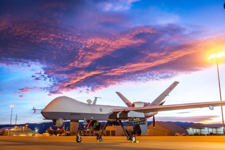 美國全球鷹無人偵察機。圖/取自美國國部官方《推特》