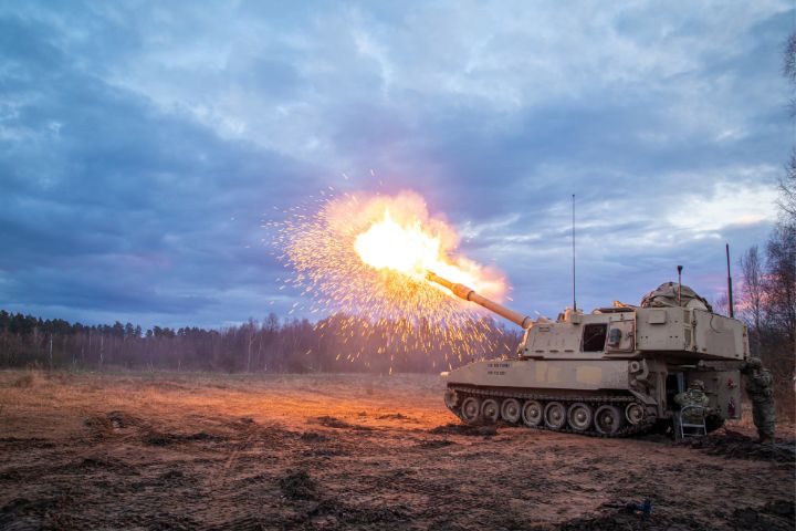 國防部汰舊換新 擬向美一次買下168輛M109A7自走砲