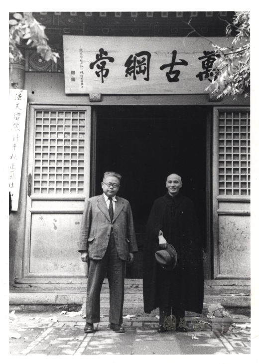 傅樂治哥哥傅斯年（左1）從小就飽讀詩書，甚至後來還一同參加了五四運動，走上街頭抗爭。圖/沈春池文教基金會提供