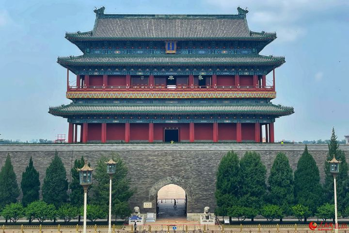 正陽門城樓睽違6年重新開放　北京中軸線再添新觀景點
