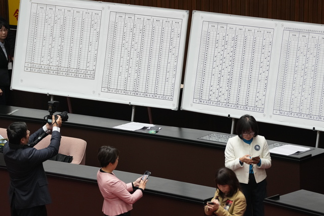 中選會人事案表決　謝衣鳯遲到想投票遭拒絕 