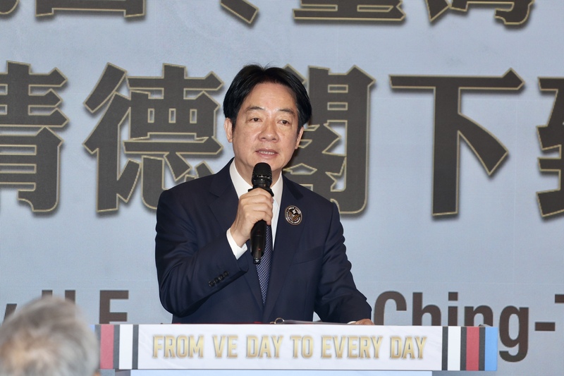 賴清德紀念歐戰替軸心國洗地：都已成為值得尊敬民主國家
