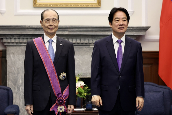 全壘打王王貞治訪台！賴清德授「一等景星勳章」　祝福WBC台日爭鋒