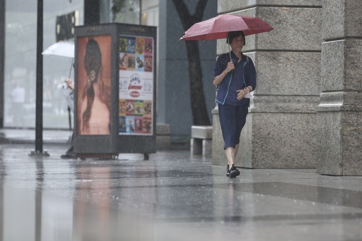 低壓帶西南風影響本各地有雨　輕颱竹節草「重生」往大陸浙江移動