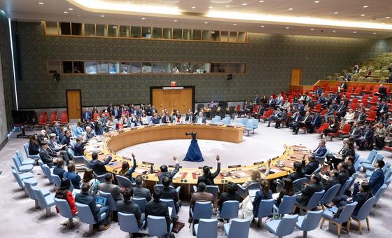 聯合國安理會通過一項由美國所提決議草案，呼籲哈瑪斯接受最新的停火協議。圖/取自聯合國官網