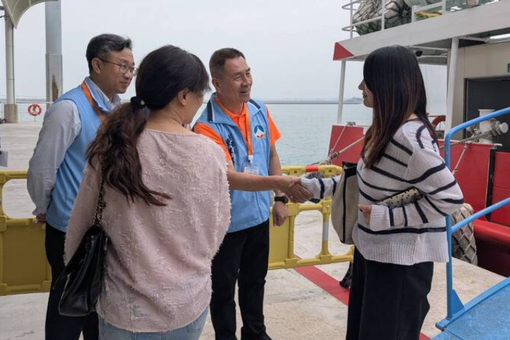 小三通25周年！上海踩線團首抵金門　縣府喊話：盼儘速推動新客源成行