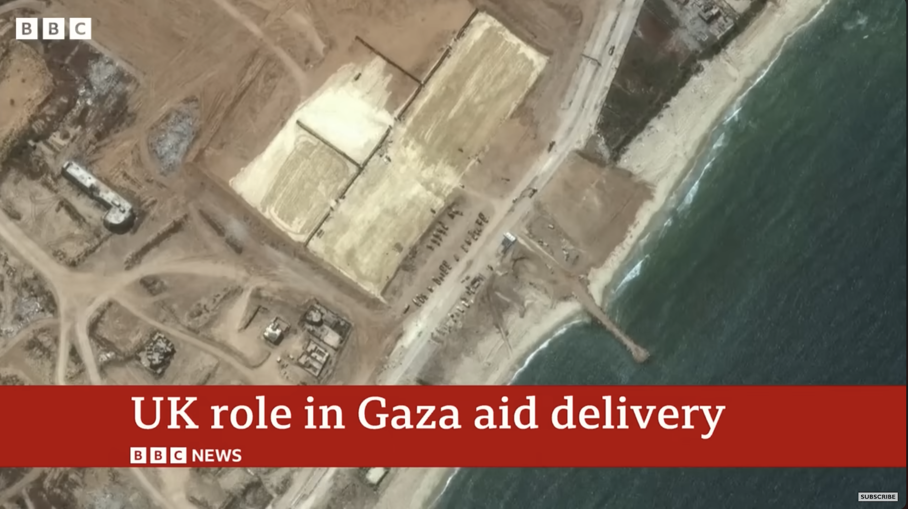 BBC：英軍可能部署加薩 協助運送救援物資上岸