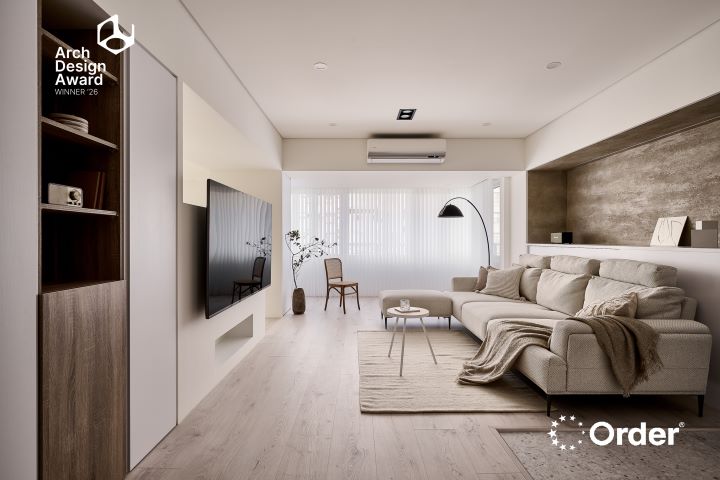 由歐德設計師操刀的作品「弧光續生 Luminous Rebirth」,獲芬蘭 Arch Design Award室內設計獎殊榮。圖/歐德集團提供