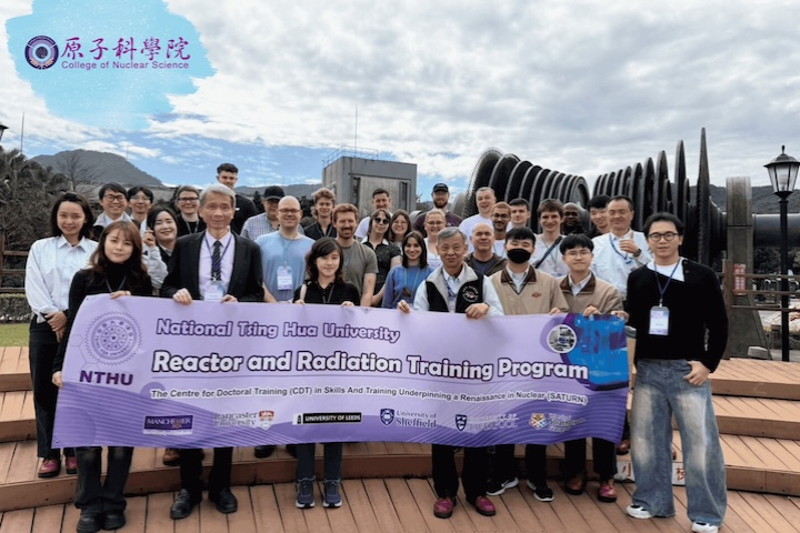 英國博士生三年首度回訪清華　操作THOR研究用反應器實作訓練