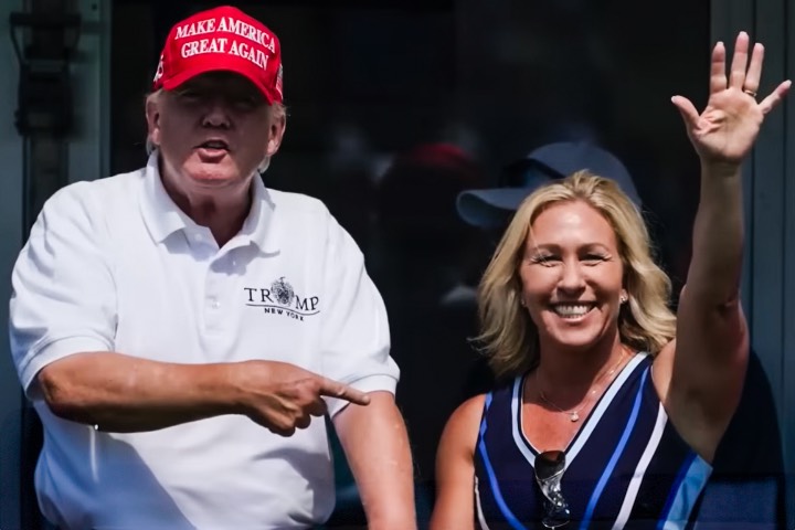 首度回應MAGA大將葛林辭職　川普：樂見她未來能重返政壇