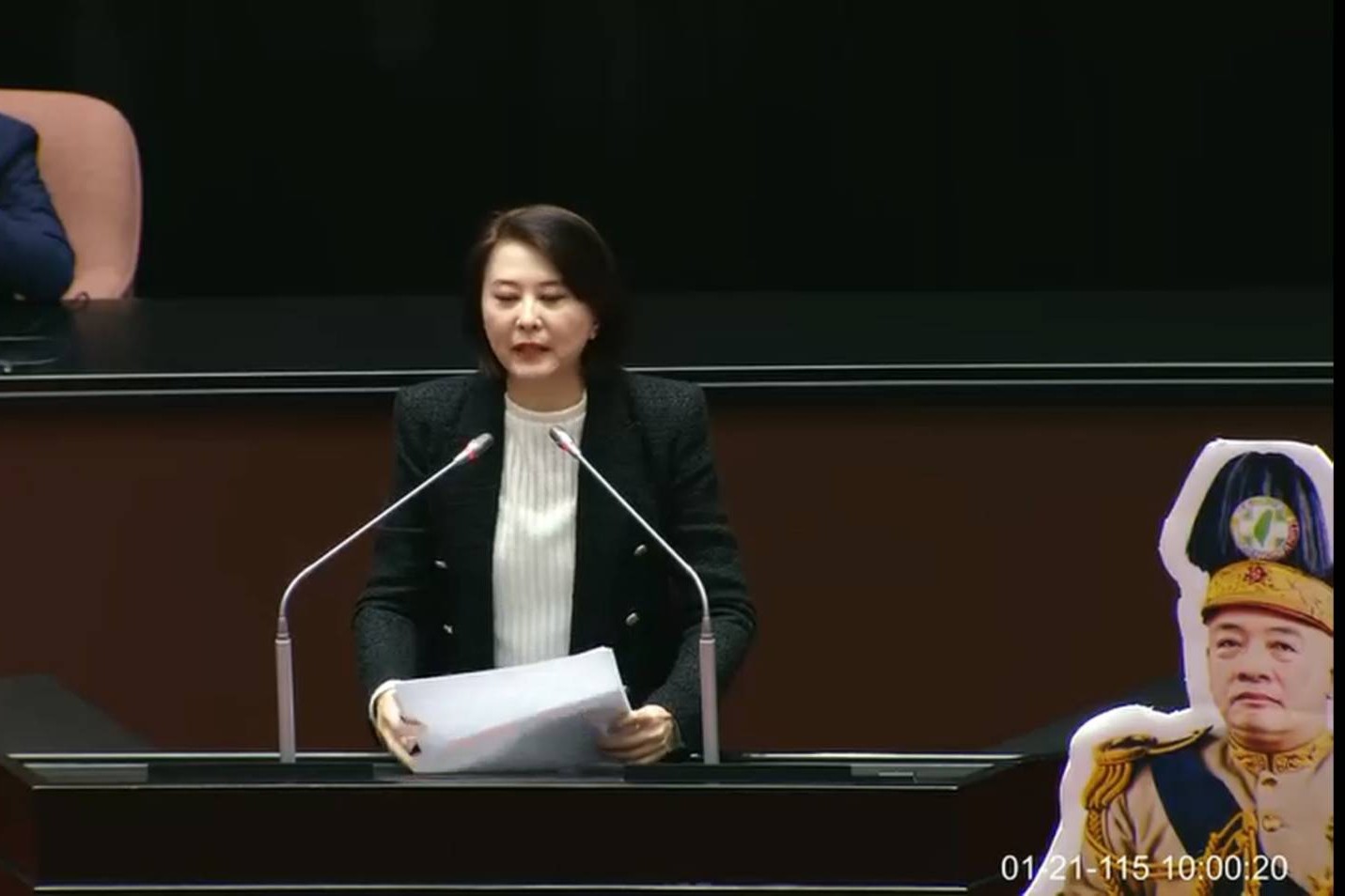 賴缺席彈劾說明會　王鴻薇嗆賴清德：沒高市早苗guts「敢賭上自己政治生命」