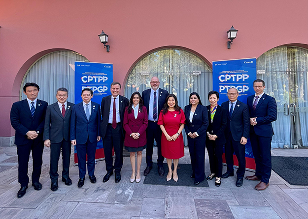 CPTPP成員國5月在秘魯舉行部長會議，對其它經濟體申請加入持開放態度。圖/澳洲外交貿易部官網