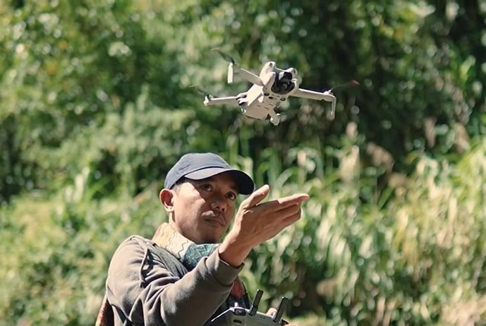 大疆無人機在大陸很受歡迎。圖/取自大疆臉書
