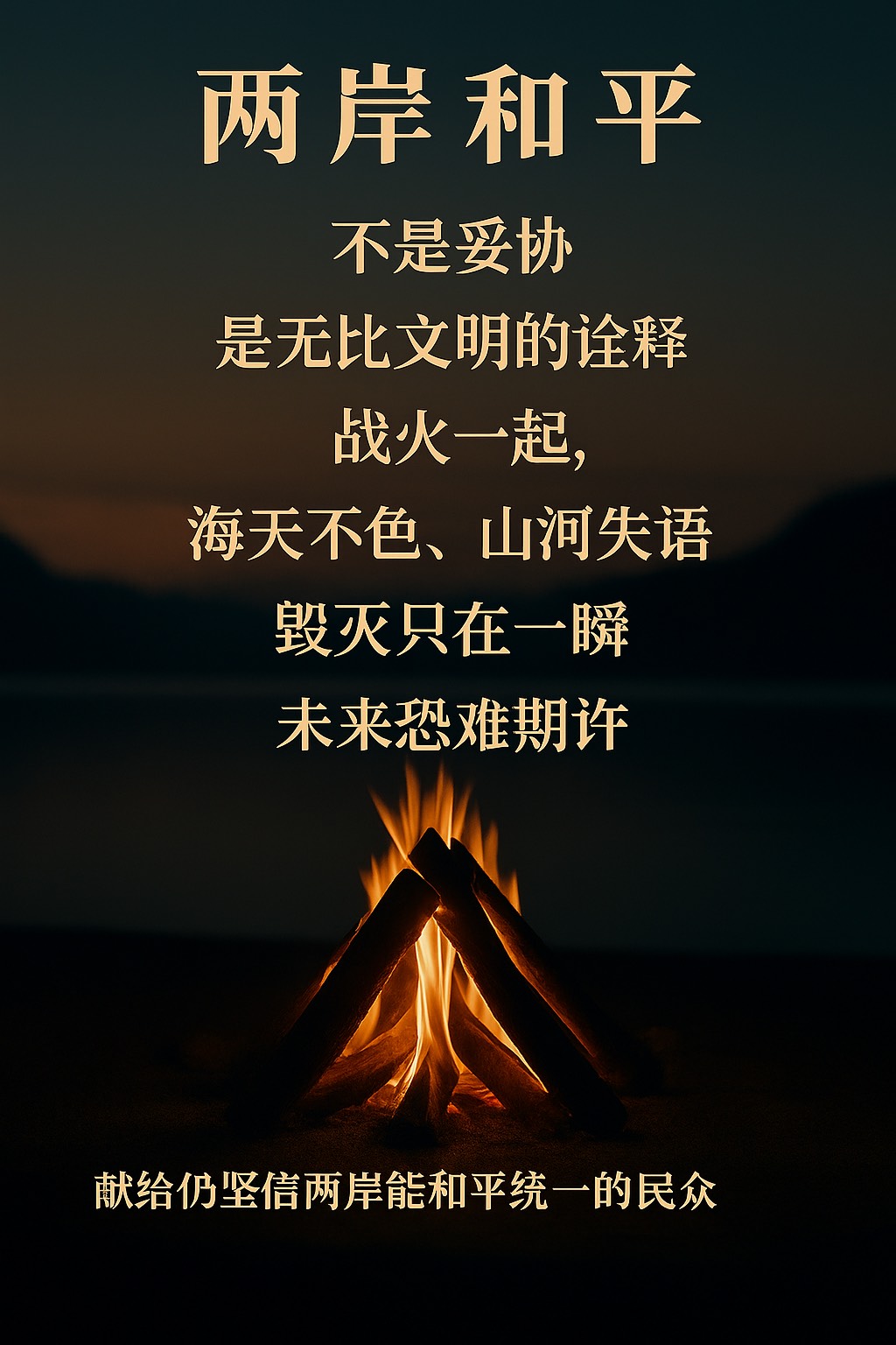 高促會提出十大建議，衷心希望兩岸永保和平。圖／高促會提供