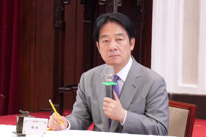 【現場觀察】關稅風暴下的總統府現場：拒談內容 卻想穩定民心