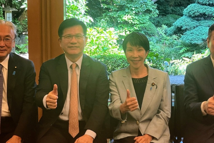 林佳龍訪日會高市早苗曝光 陸外交部斥日：為分裂中國提供舞台