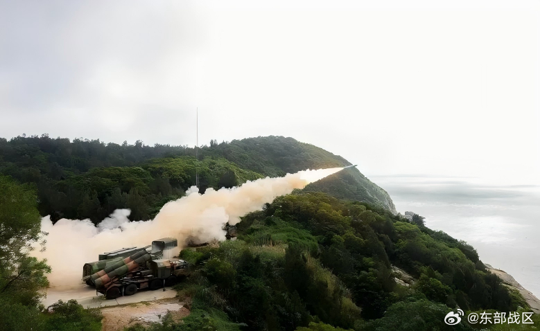 圖為東部戰區在中日關係緊張期間,也加緊軍事演練。圖/取自東部戰區微博