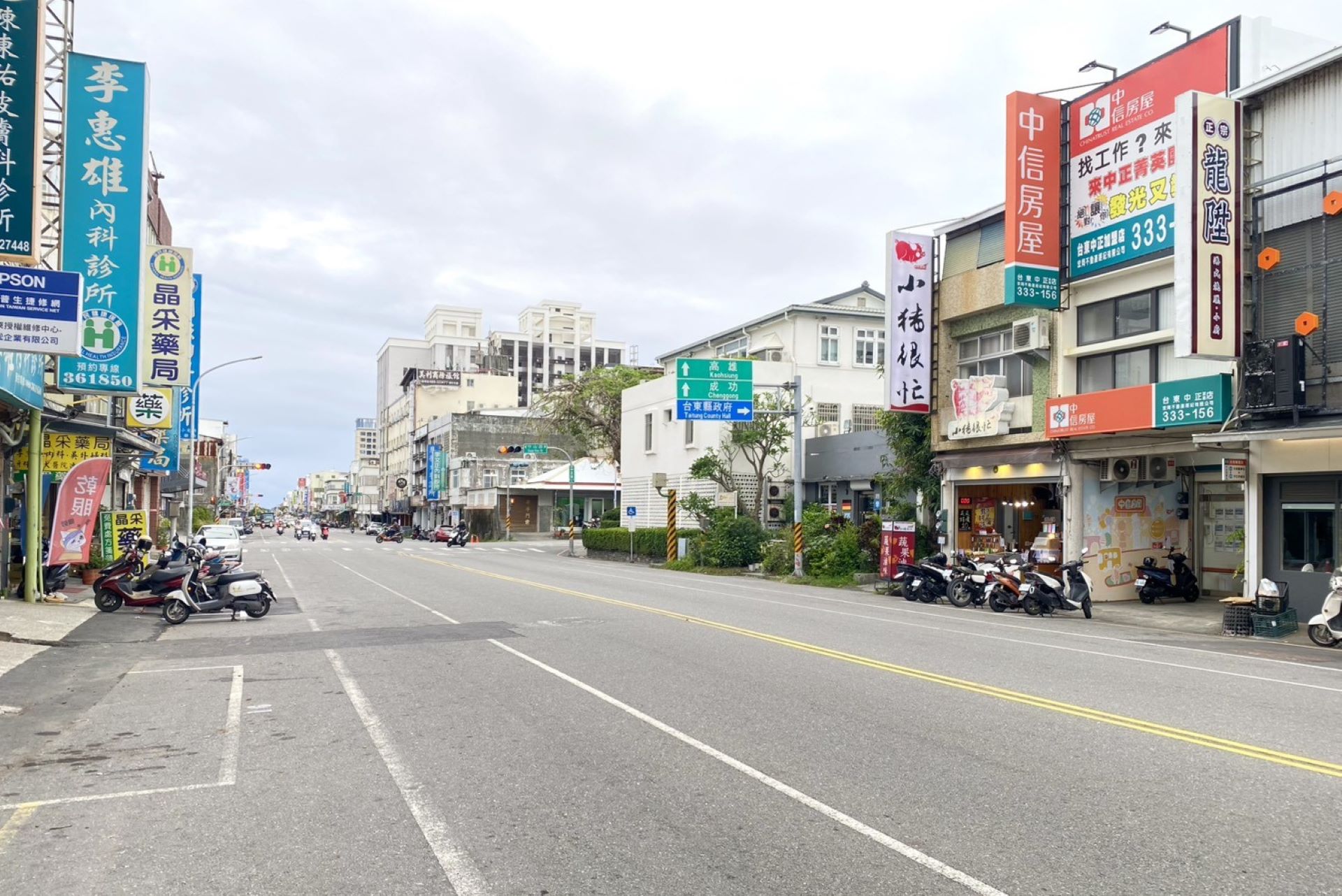 台東街景示意圖。圖/中信房屋提供