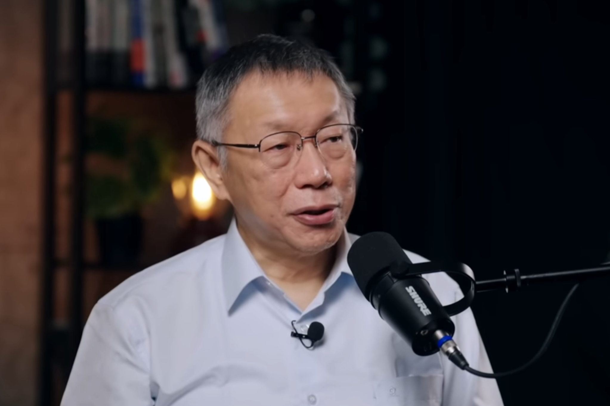 土城十講第五講  柯文哲放上賴清德、柯建銘的黑白照 