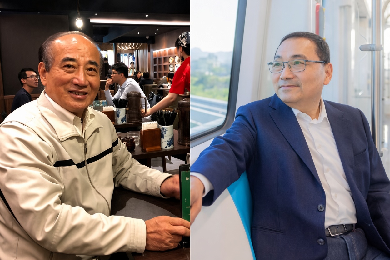 陳淞山認為，新北及高雄是2026關鍵兩地，但國民黨要贏，黨主席鄭麗文應想盡辦法找出對兩市最具影響力的侯友宜（右）及王金平（左）。圖／取自侯友宜、王金平臉書