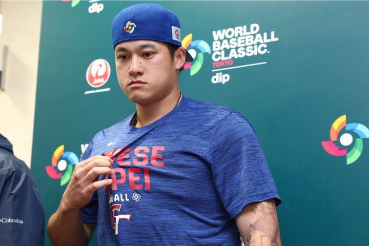  25歲的莊陳仲敖則展現吃局數能力，但仍需在關鍵局面降低長打失分。圖/中央社