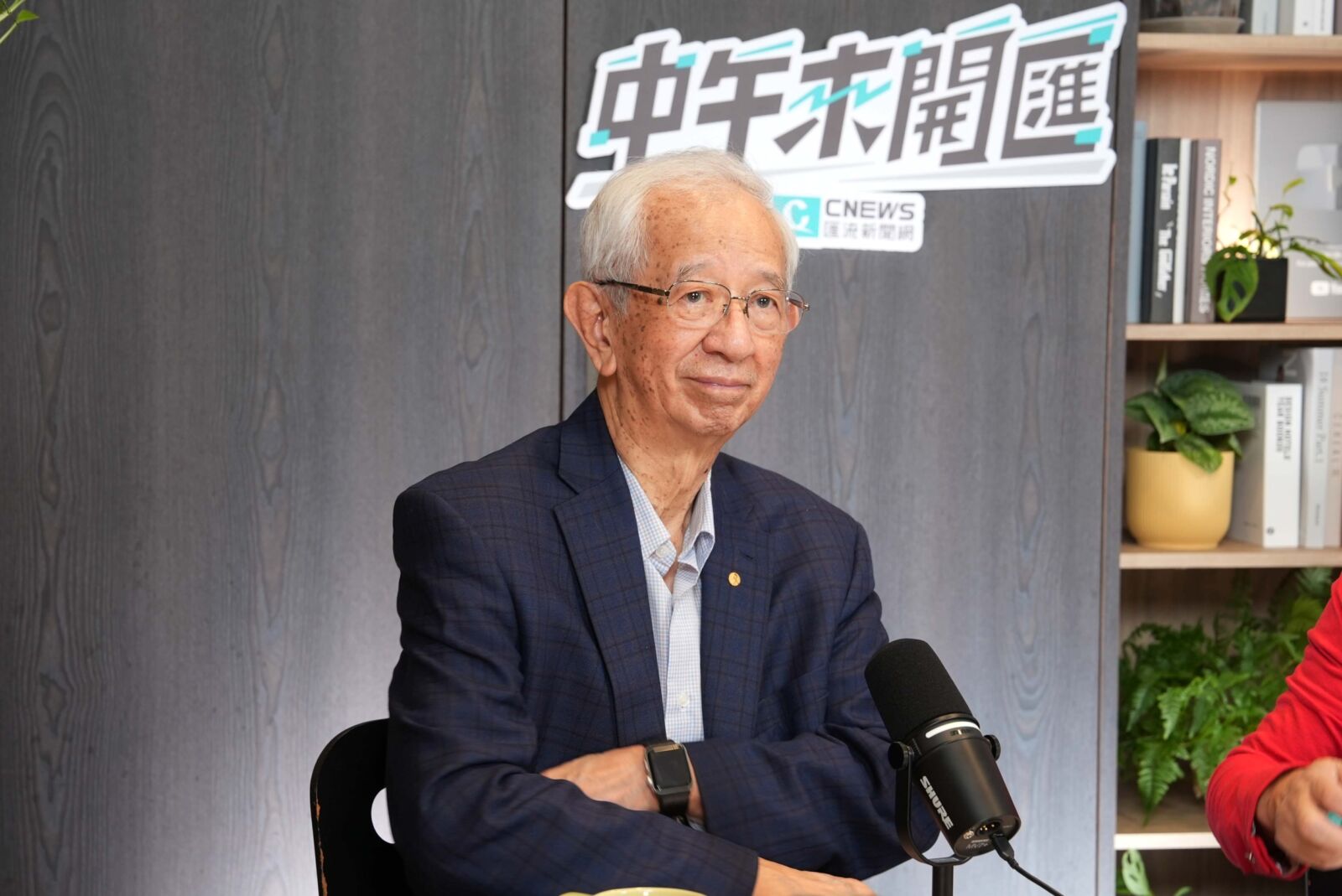 中研究前院長李遠哲參加《匯流新聞網〉節目專訪時表態，支持童子賢的核能觀點。圖／匯流新聞網提供