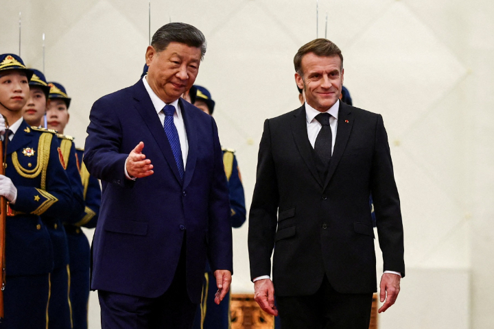 中法會晤確立「新甲子」主基調　環時：正面效應將延伸至中歐關係