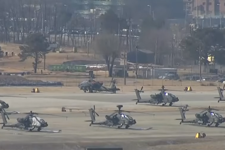 駐韓美軍阿帕契部隊運作中斷引裁軍擔憂　五角大廈：尚未最後決定